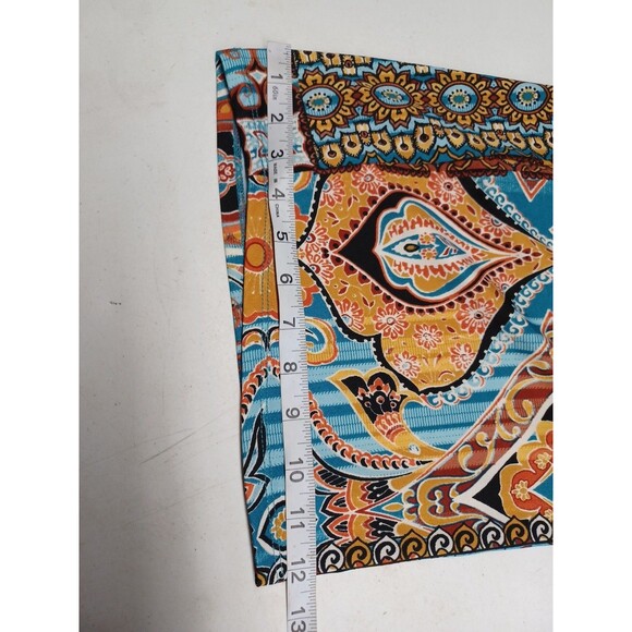 Melissa Paige Palazzo Boho Knit Pant Pull On 1X Hippie Gypsy Resort Cruise - Picture 5 of 8